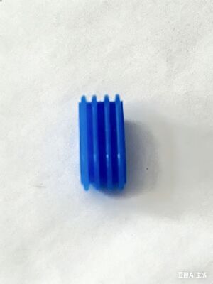 پد های ضد ارتعاش سیلیکون آبی بسته بندی های لاستیکی سفارشی برای تجهیزات صنعتی