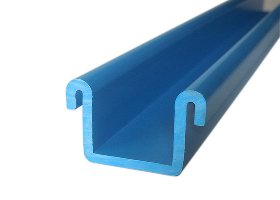 قطعات پلاستیکی ریخته گری قطعات پلاستیک PVC مشخصات اکستروژن سفارشی شکل U