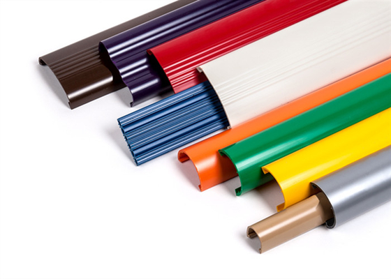 قطعات پلاستیکی ریخته گری قطعات پلاستیک PVC مشخصات اکستروژن سفارشی شکل U