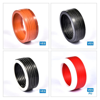 Oil Resistance Rod Seals VES/VES PU برای صنایع نفت و گاز